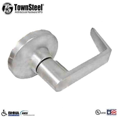 Townsteel F14 Passage, Lever Operable, for Mortise Exit Device, Satin Chrome Finish TNS-ED8900LS-14-M-626